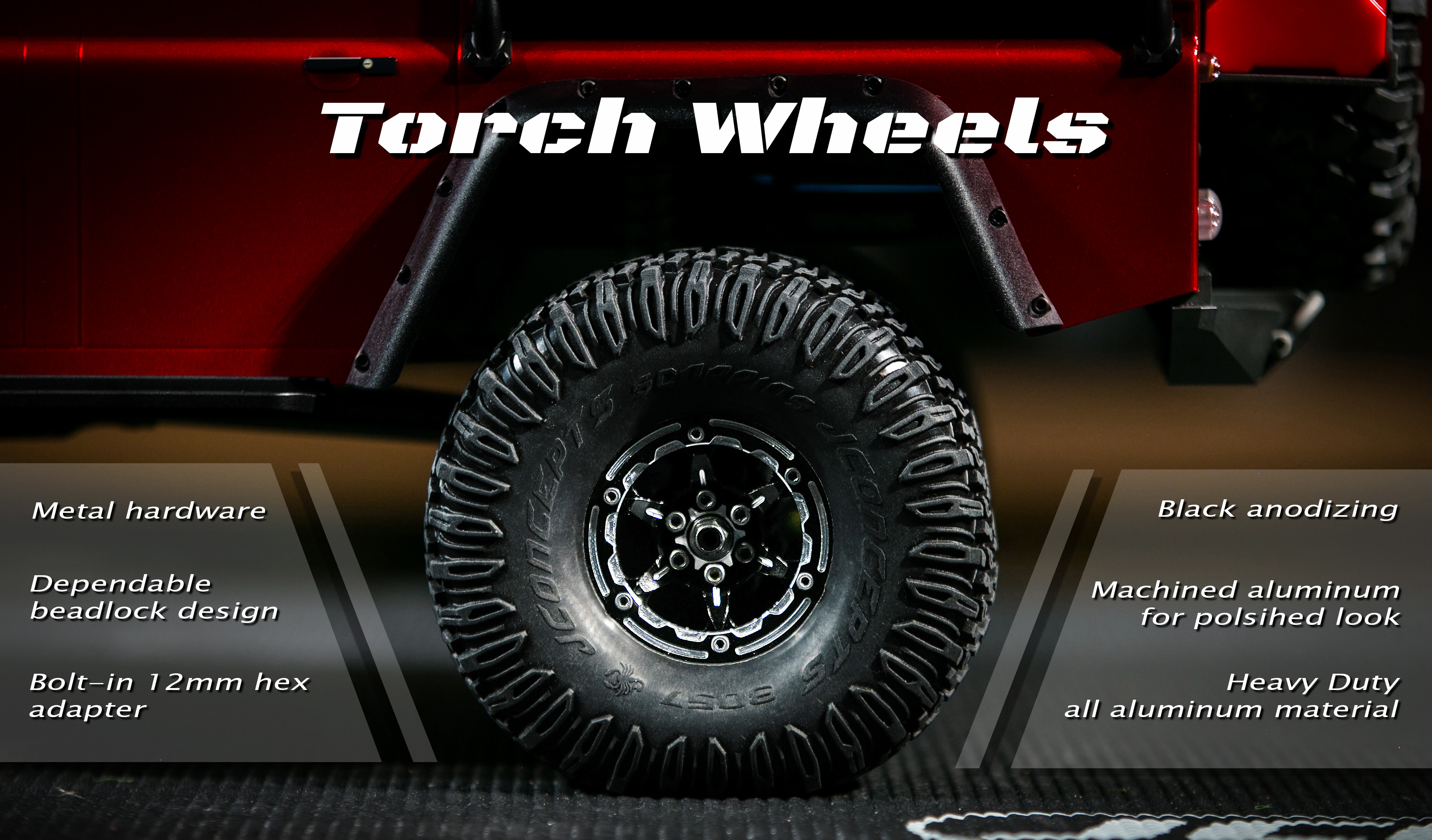 Inside Look to the JConcepts Torch Wheels for TRX-4 – JConcepts Blog