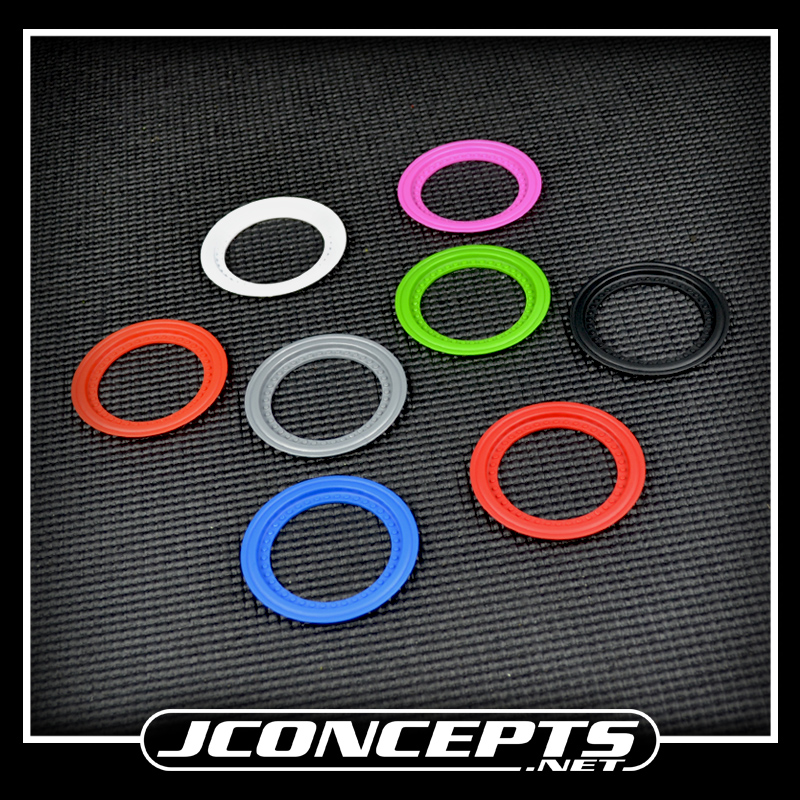 JConcepts 2651-4 Tribute Wheel Mock Beadlock Rings
