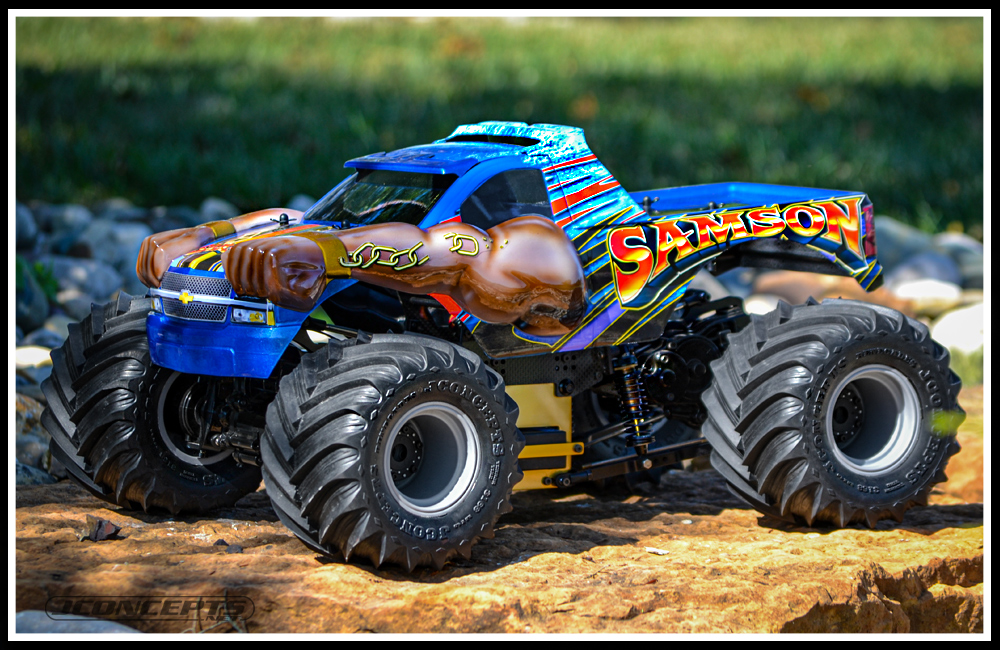 Monster Truck Hot Wheels Samson