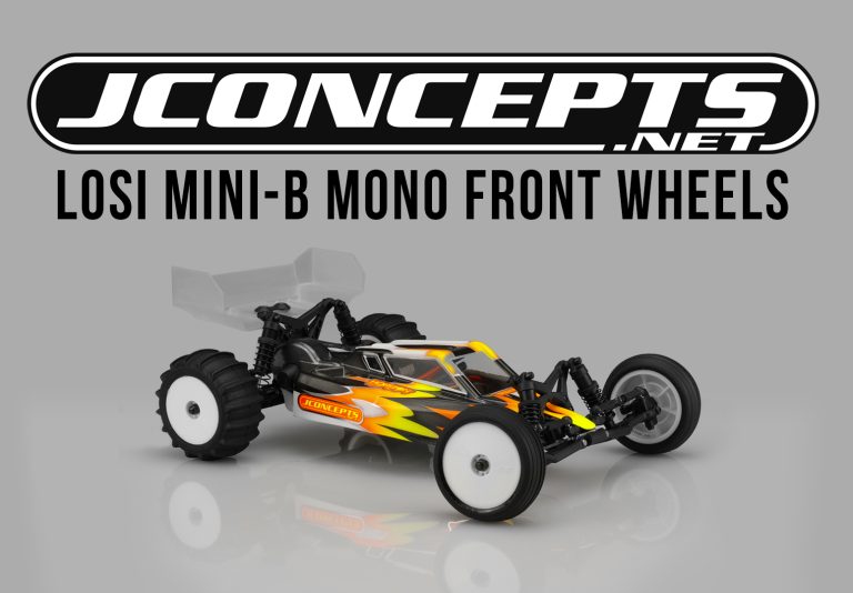 JConcepts Mono Front Wheels Yellow - 4 Pack For RC Buggies 2.2 Inch