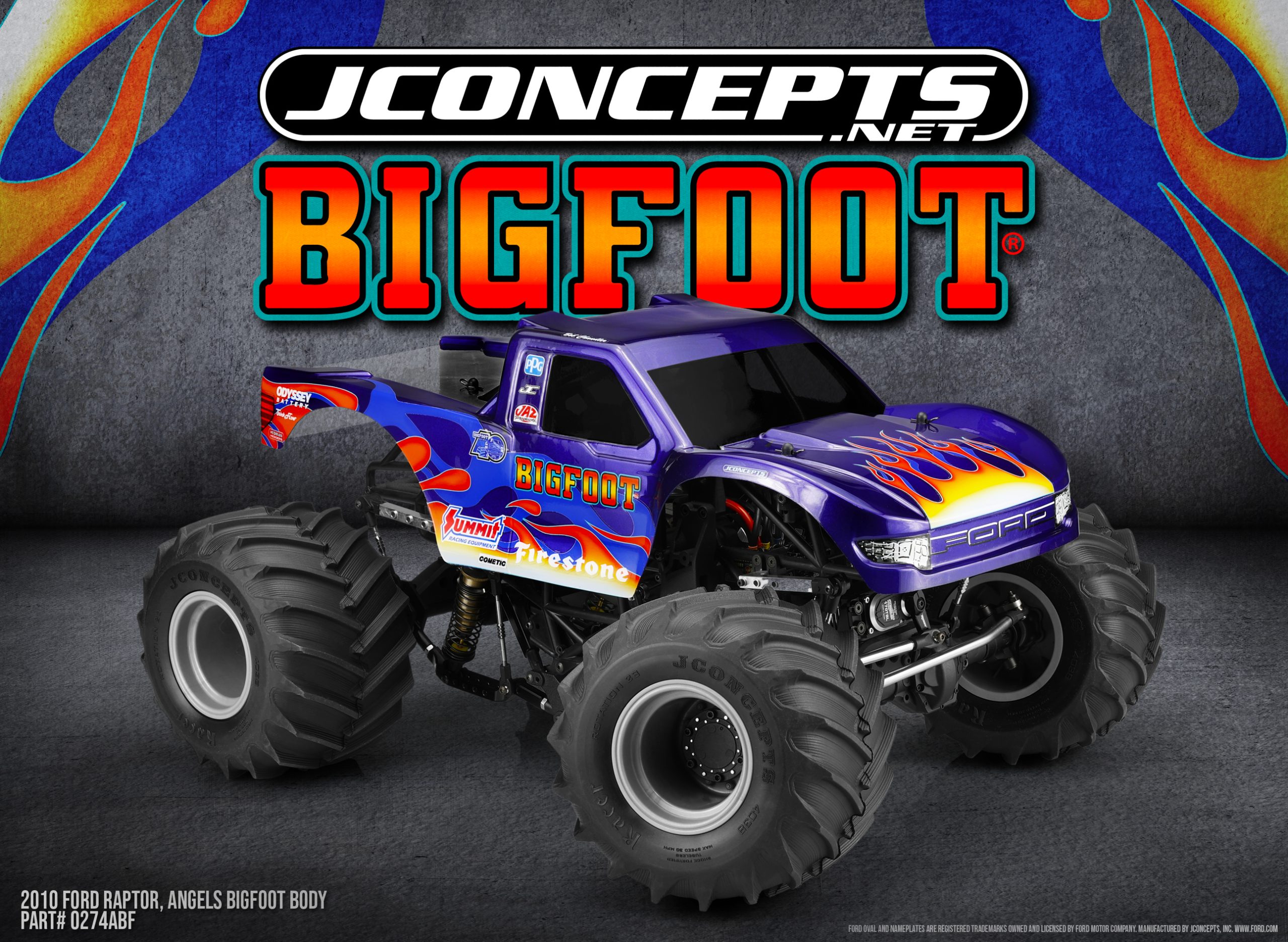 JConcepts New Release – Angels BIGFOOT® 4×4 – JConcepts Blog