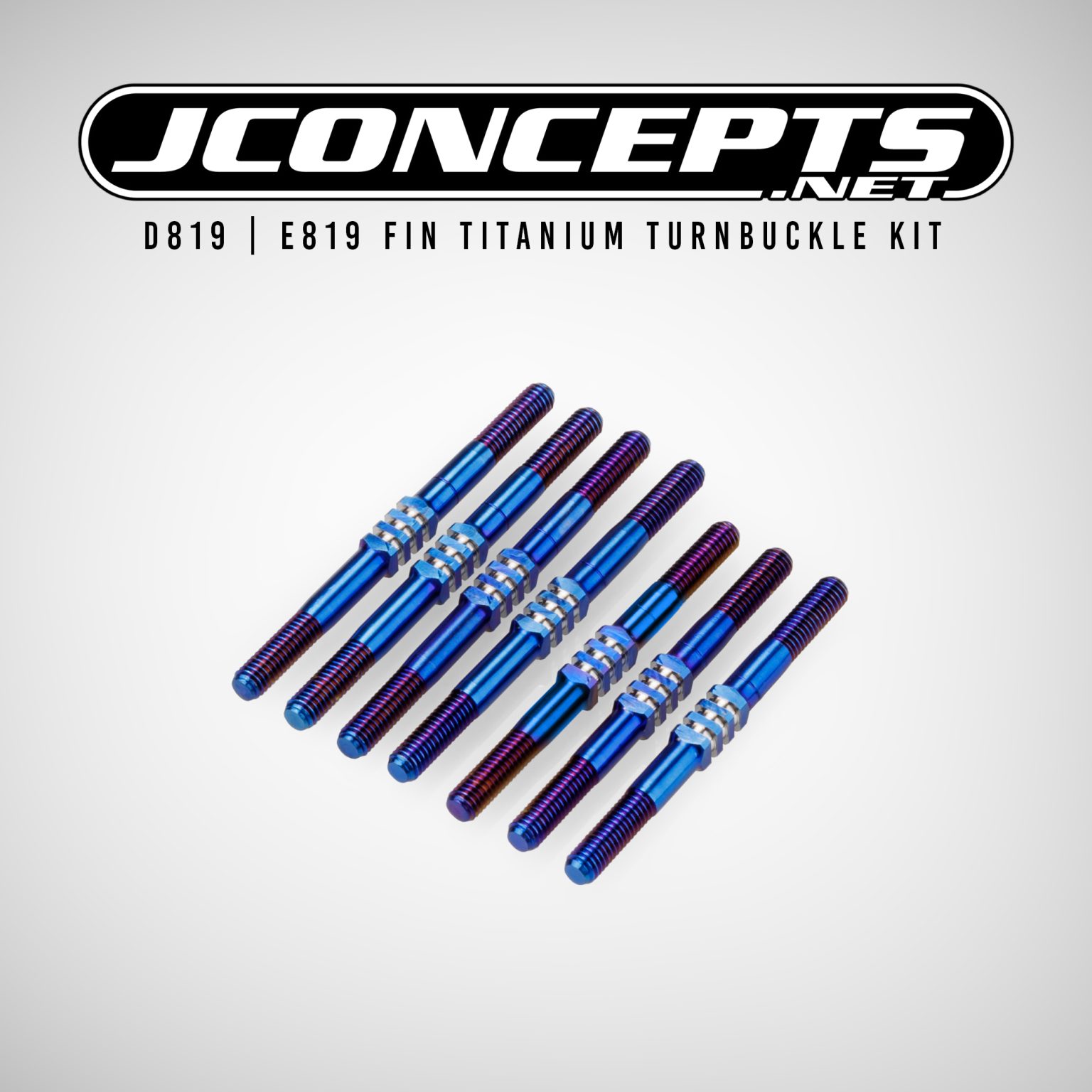 JConcepts New Release – D819 | E819 Fin Titanium Turnbuckle Set ...