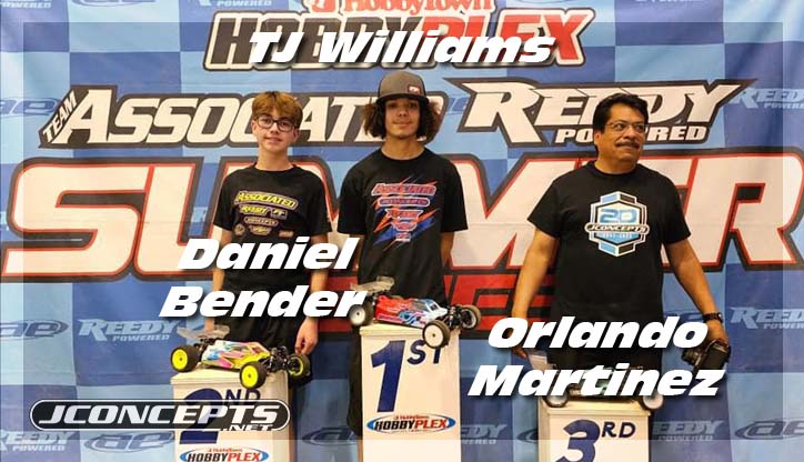 TJ Williams Daniel Bender and Orlando Martinez